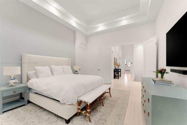 622 Malaga Ave Unit 622, Coral Gables, FL 33134 - bedroom with recessed lighting and light wood-style floors