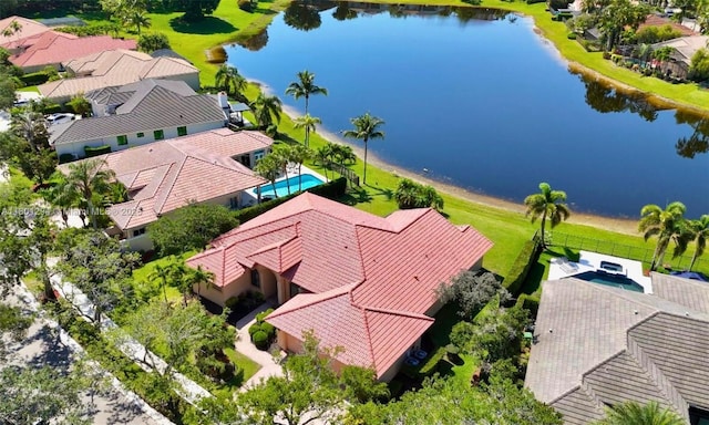 2701 Edgewater Ct, Weston, FL 33332 - aerial perspective of suburban area featuring a large body of water