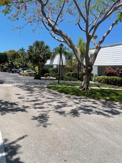 288 Sea View Dr Unit C2, Key Biscayne, FL 33149 - view of asphalt road featuring street lights