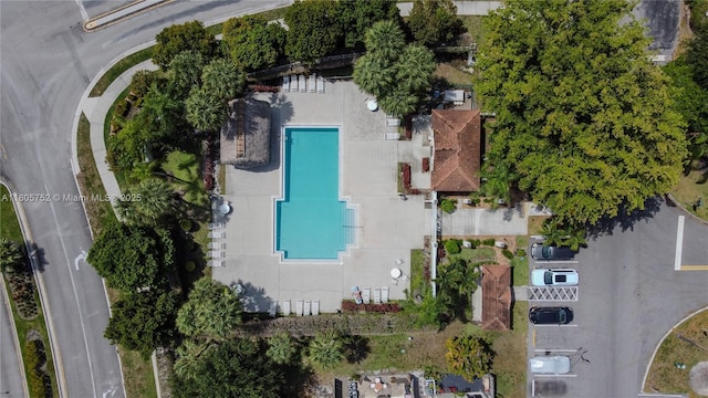 805 NW 108th Ter Unit 7L5, Pembroke Pines, FL 33026 - bird's eye view of a pool area