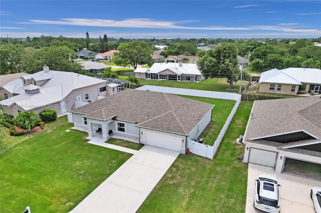 434 SW Namoit Pl, Port St Lucie, FL 34953 - aerial view of residential area