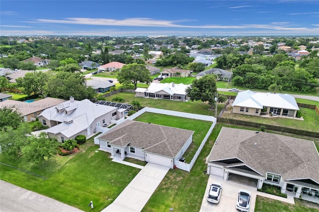 434 SW Namoit Pl, Port St Lucie, FL 34953 - aerial perspective of suburban area