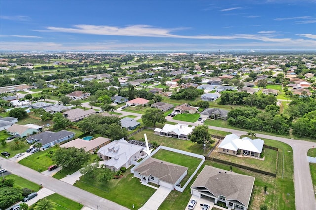 434 SW Namoit Pl, Port St Lucie, FL 34953 - aerial overview of property's location with nearby suburban area