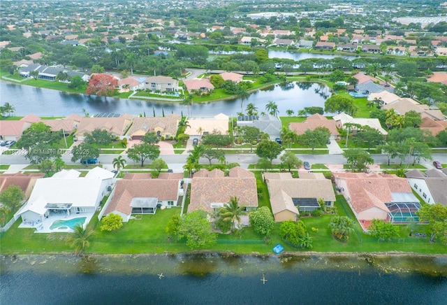 596 NW 164th Ave, Pembroke Pines, FL 33028 - aerial view of property's location featuring nearby suburban area and a nearby body of water