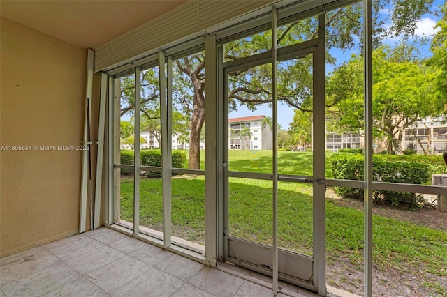 1300 SW 124th Ter Unit 107P, Pembroke Pines, FL 33027 - view of unfurnished sunroom