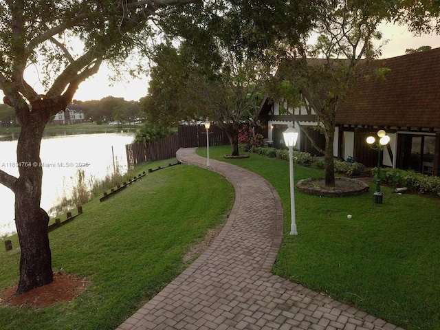 3660 Inverrary Dr Unit 2W, Lauderhill, FL 33319 - view of yard with a water view