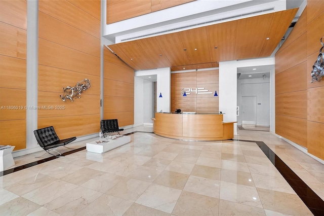 350 NE 24th St Unit 714, Miami, FL 33137 - reception featuring wood walls
