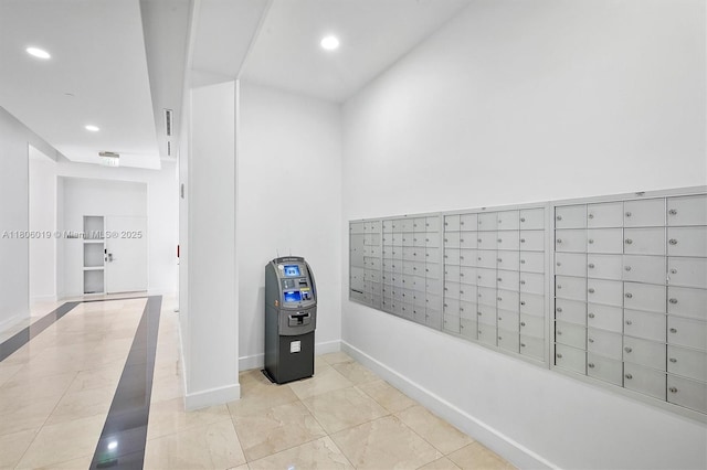 350 NE 24th St Unit 714, Miami, FL 33137 - view of home's community featuring mail area and recessed lighting