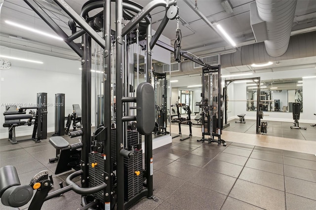 1901 Brickell Ave Unit B1408, Miami, FL 33129 - view of exercise room