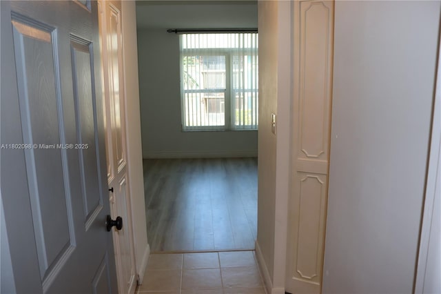 3730 Inverrary Dr Unit 2Y, Lauderhill, FL 33319 - corridor with baseboards and light wood-style floors