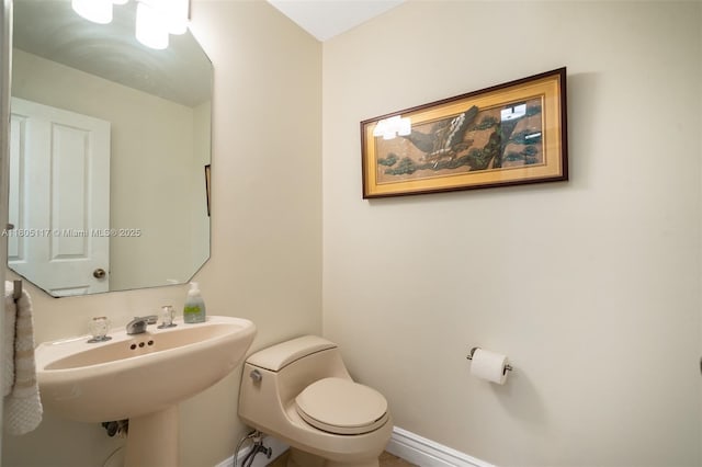921 SW 176th Ave, Pembroke Pines, FL 33029 - bathroom with toilet and baseboards