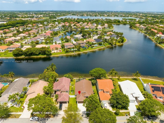 921 SW 176th Ave, Pembroke Pines, FL 33029 - aerial perspective of suburban area featuring a nearby body of water