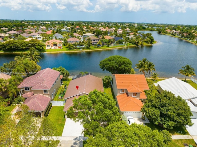 921 SW 176th Ave, Pembroke Pines, FL 33029 - aerial view of residential area featuring a large body of water