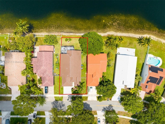 921 SW 176th Ave, Pembroke Pines, FL 33029 - aerial perspective of suburban area with property boundaries highlighted