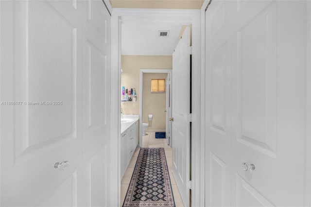 11429 NW 93rd Ct Unit 1, Hialeah Gardens, FL 33018 - hallway with light tile patterned floors