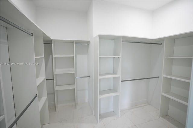7006 Chain Ct, La Belle, FL 33935 - spacious closet featuring light marble finish floors