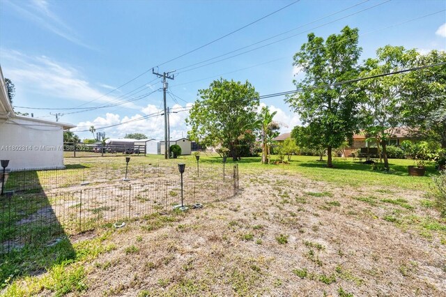 330 Lasayette Dr NE, Port Charlotte, FL 33952 - view of yard featuring fence