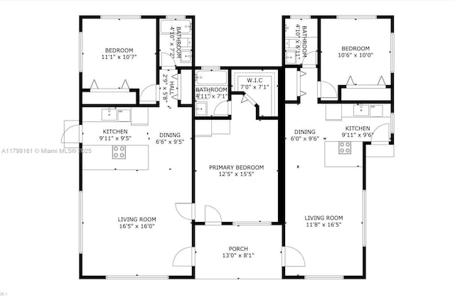 1411 NE 12th St, Fort Lauderdale, FL 33304 - property floor plan