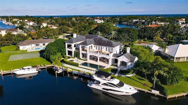 9320 Gallardo St, Coral Gables, FL 33156 - aerial view of a large body of water