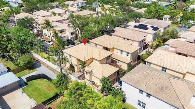 1282 Grant Ct, Hollywood, FL 33019 - aerial view of residential area