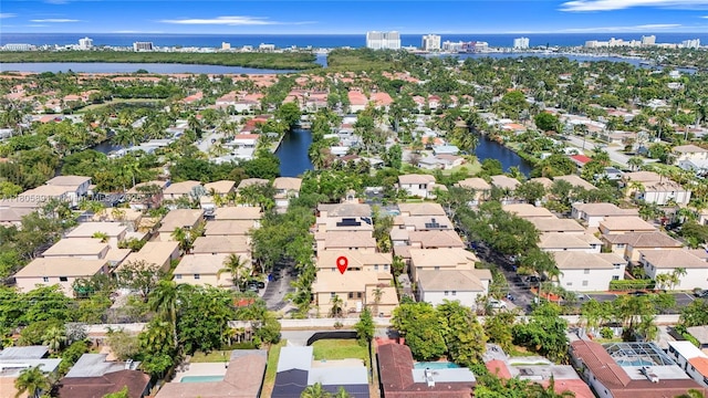1282 Grant Ct, Hollywood, FL 33019 - view of property location with nearby suburban area and a nearby body of water