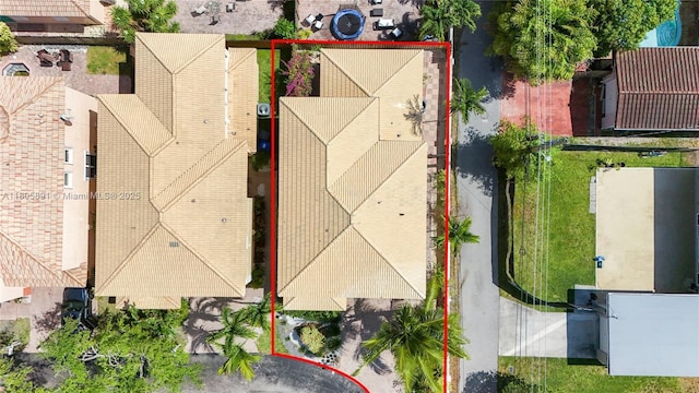 1282 Grant Ct, Hollywood, FL 33019 - view of property location with property parcel outlined