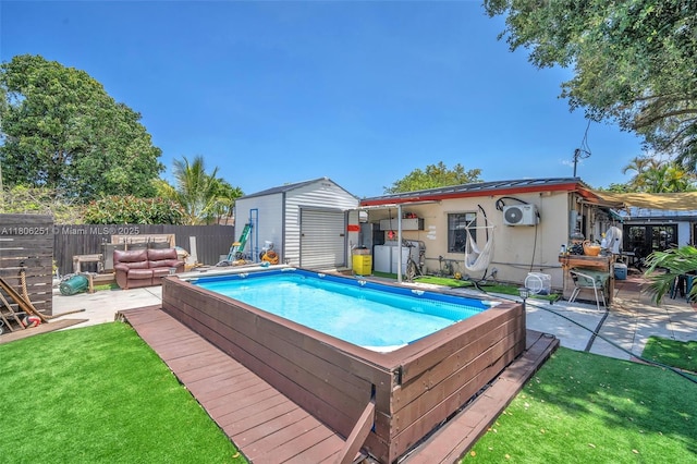 1635 NE 174th St, North Miami Beach, FL 33162 - view of swimming pool with a patio
