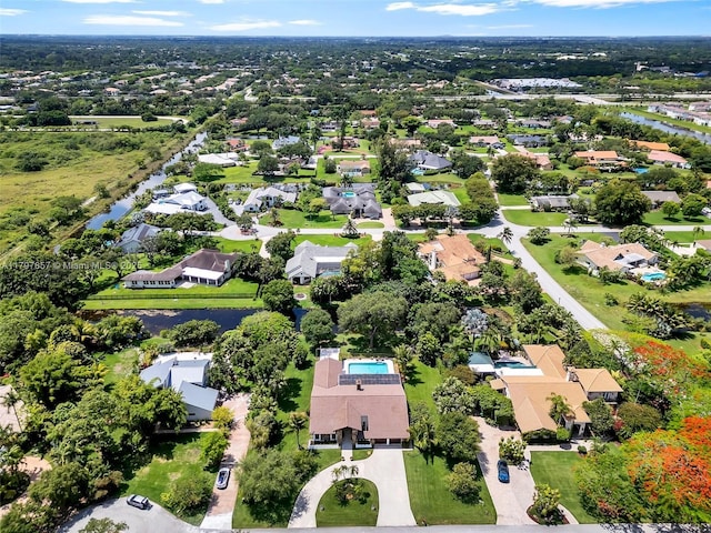 11850 SW 42nd Ct, Davie, FL 33330 - aerial view of residential area featuring a large body of water