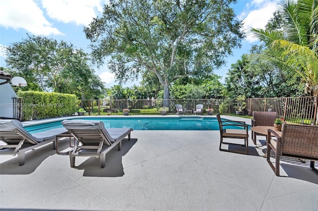 11850 SW 42nd Ct, Davie, FL 33330 - view of swimming pool with a patio area