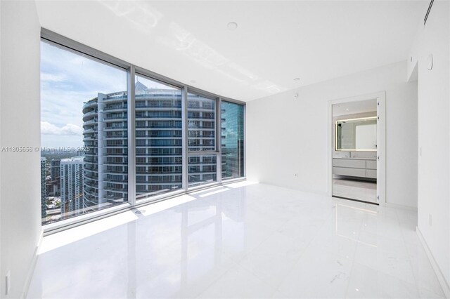 300 Biscayne Boulevard Way Unit 4507W, Miami, FL 33131 - unfurnished room with baseboards