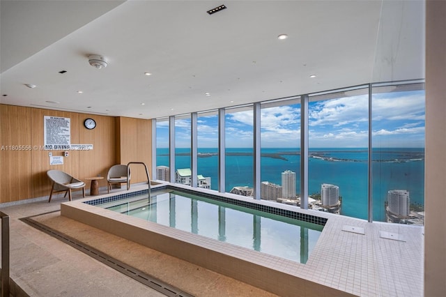 300 Biscayne Boulevard Way Unit 4507W, Miami, FL 33131 - view of pool featuring a water view
