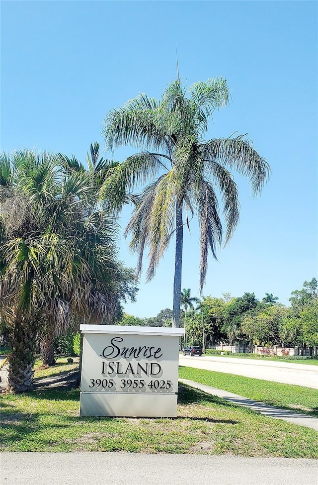 3905 N Nob Hill Rd Unit 510, Sunrise, FL 33351 - view of community / neighborhood sign