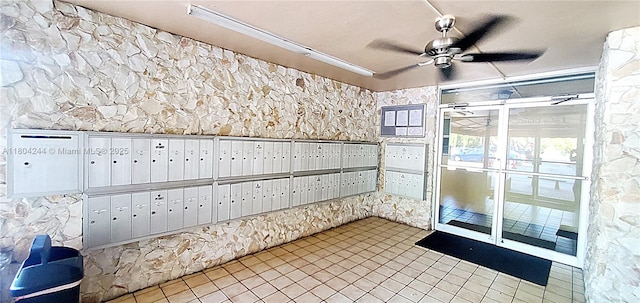 3905 N Nob Hill Rd Unit 510, Sunrise, FL 33351 - view of community with mail area and ceiling fan