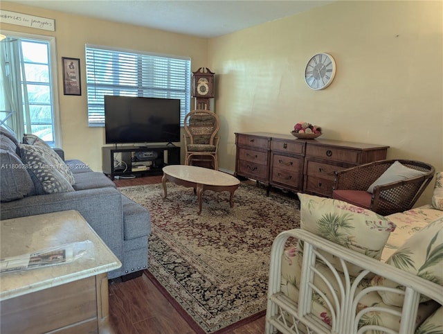 1280 NW 43rd Ave Unit 205, Lauderhill, FL 33313 - living area featuring wood finished floors