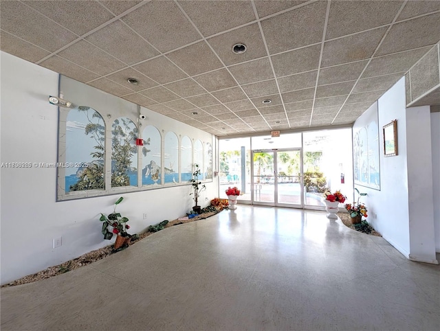 1280 NW 43rd Ave Unit 205, Lauderhill, FL 33313 - lobby with a paneled ceiling