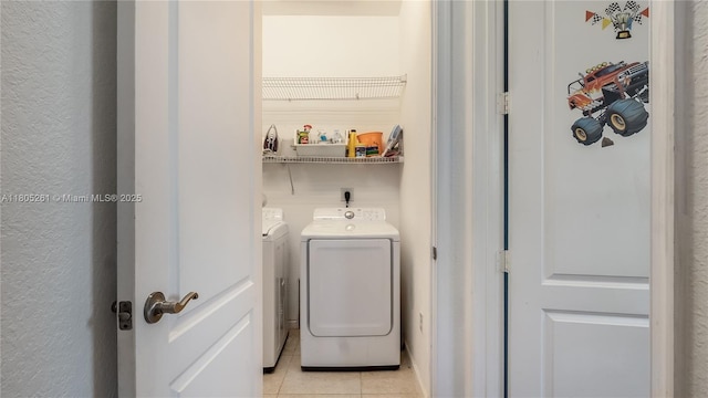 2801 SW 81st Ter, Miramar, FL 33025 - laundry area featuring separate washer and dryer and light tile patterned flooring