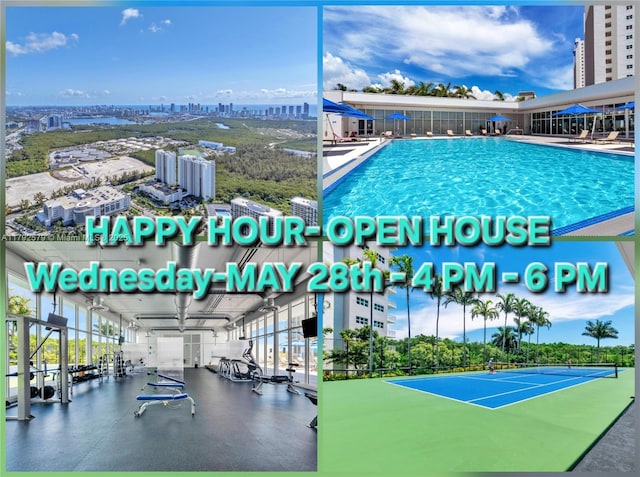 14951 Royal Oaks Ln Unit 2105, North Miami, FL 33181 - view of marketing collateral with multiple images