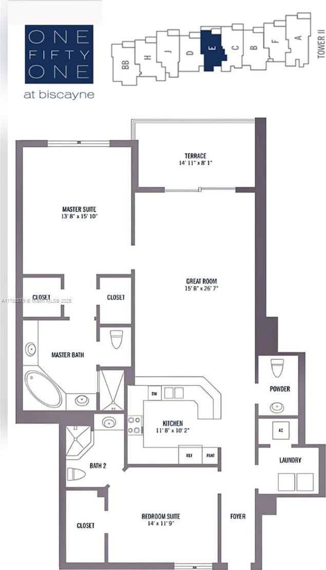 14951 Royal Oaks Ln Unit 2105, North Miami, FL 33181 - property floor plan