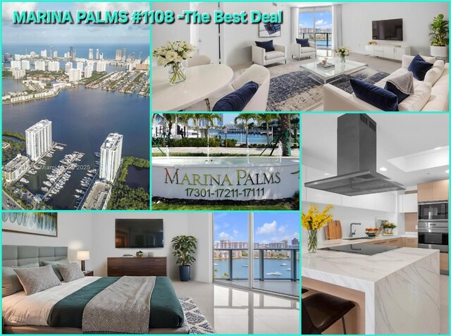 17301 Biscayne Blvd Unit 1108, Aventura, FL 33160 - view of marketing collateral with multiple images