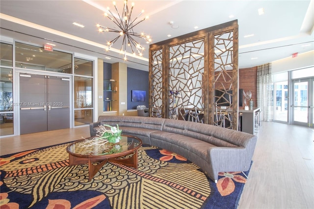 17301 Biscayne Blvd Unit 1108, Aventura, FL 33160 - building lobby with floor to ceiling windows