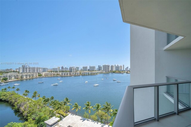 17301 Biscayne Blvd Unit 1108, Aventura, FL 33160 - water view featuring city skyline