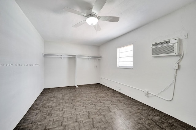 5861 NW 18th Ct, Sunrise, FL 33313 - walk in closet with ceiling fan and a wall mounted AC