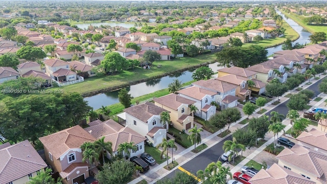 1136 NE 41st Ave, Homestead, FL 33033 - aerial view of residential area with a nearby body of water