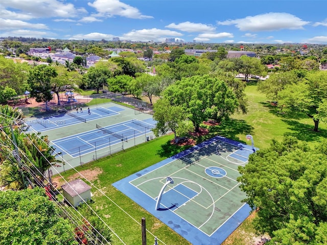 9491 SW 54th St, Miami, FL 33165 - bird's eye view of a tree filled landscape