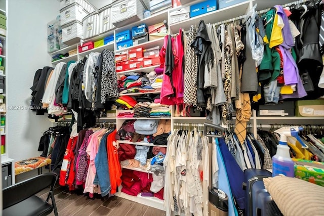 4800 SW 141st Ave, Miramar, FL 33027 - walk in closet featuring wood finished floors