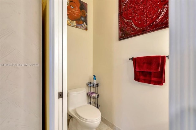 4800 SW 141st Ave, Miramar, FL 33027 - bathroom with toilet and baseboards