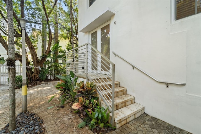 1025 Michigan Ave Unit 1C, Miami Beach, FL 33139 - doorway to property featuring stucco siding