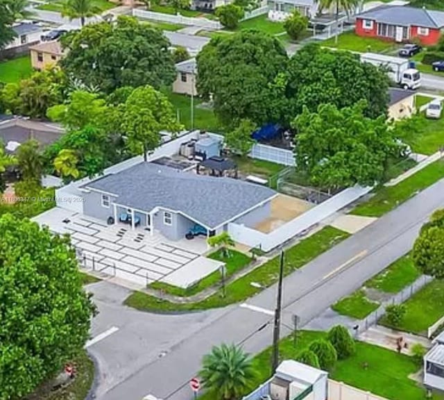 100 NE 171st Ter, Miami, FL 33162 - aerial perspective of suburban area