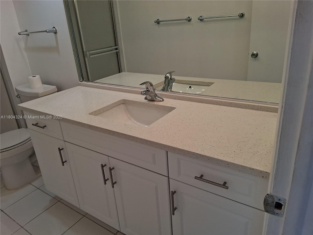 1400 Saint Charles Pl Unit 516, Pembroke Pines, FL 33026 - bathroom featuring tile patterned floors, toilet, and vanity