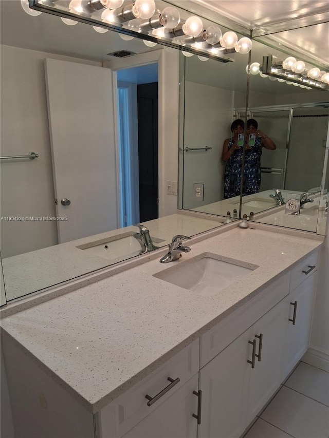 1400 Saint Charles Pl Unit 516, Pembroke Pines, FL 33026 - full bathroom featuring tile patterned flooring and vanity